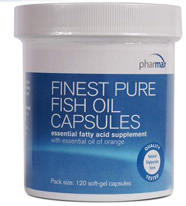 Finest Pure Fish Oil/Orange (120 Caps)