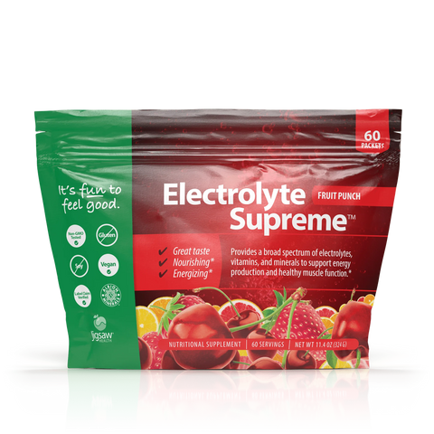 Electrolyte Supreme Fruit Punch (60 packets) by Jigsaw Health